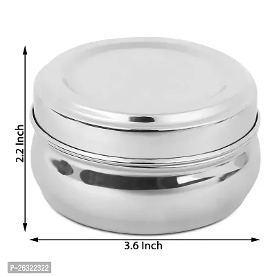 DOKCHAN Stainless Steel Container Tiffin, 400 ML 1 Containers Lunch Box-thumb5