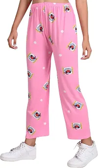 DOKCHAN Night Pajama for Women, Night Dress, Printed Pyjama Soft Cotton Night Pants-thumb3