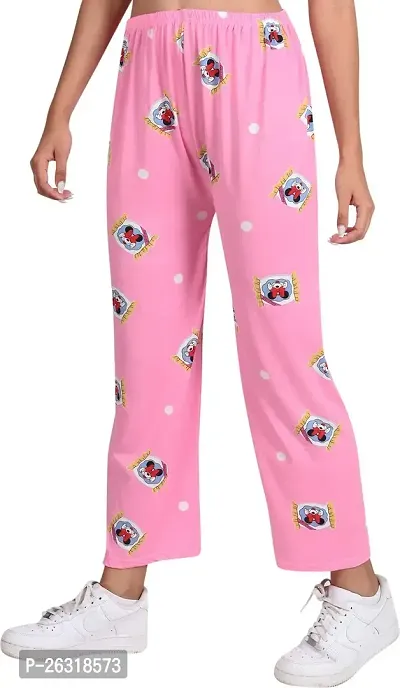 DOKCHAN Night Pajama for Women, Night Dress, Printed Pyjama Soft Cotton Night Pants-thumb4