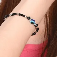 DOKCHAN Evil Eye Bracelets Stainless Steel Daily use Nut Shape Silver color Moti Bracelets For Man and Women-thumb4