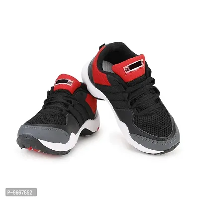 Extavo Boys' Black Running Shoes -31 UK-thumb4