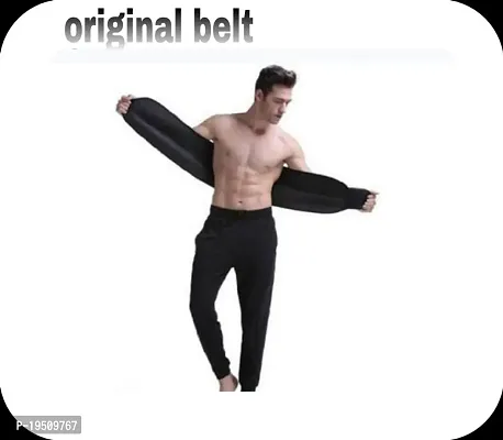 sweat slim belt original ,sweet sweat waist, yoga belt ,exercise belt for women  men weight loss belt  tummy trimmer (Free size, fit for all,Pack of 1-thumb0