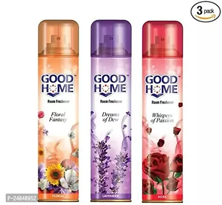 nbsp;Good Home Floral, Divine And Jasmine Roome Freshner Pack Of 3