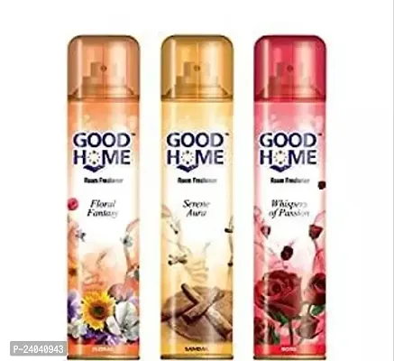 nbsp;Good Home Floral, Divine And Jasmine Roome Freshner Pack Of 3-thumb0