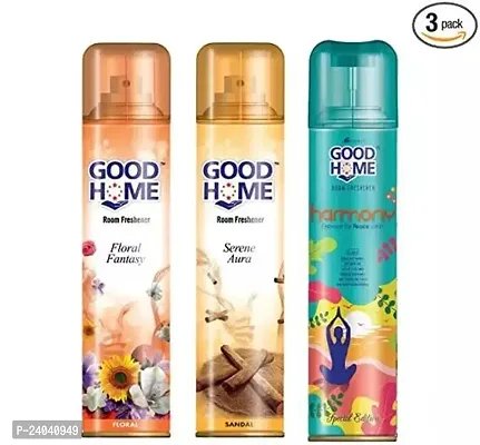 nbsp;Good Home Floral, Divine And Jasmine Roome Freshner Pack Of 3