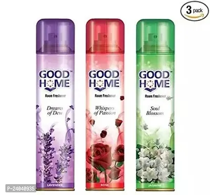 nbsp;Good Home Floral, Divine And Jasmine Roome Freshner Pack Of 3-thumb0