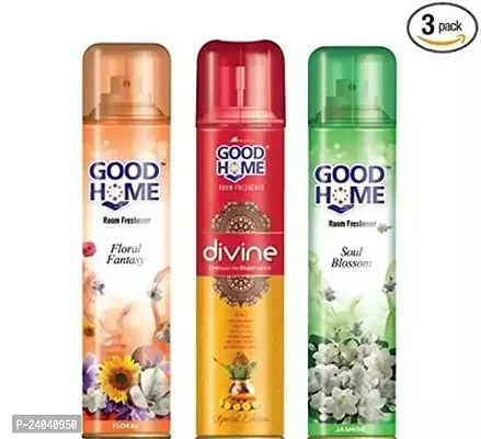 nbsp;Good Home Floral, Divine And Jasmine Roome Freshner Pack Of 3