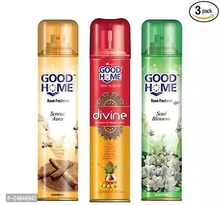 nbsp;Good Home Floral, Divine And Jasmine Roome Freshner Pack Of 3