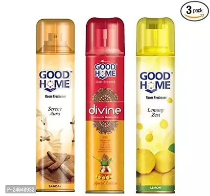 nbsp;Good Home Floral, Divine And Jasmine Roome Freshner Pack Of 3