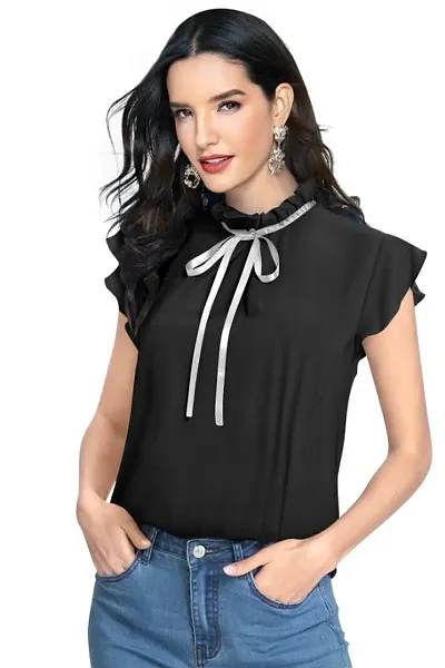 Classic Rayon Solid Top for Women