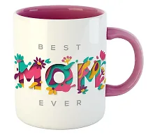 Shopivate? Best Mom Ever Ceramic Printed Pink Coffee Mug | Special | Birthday | Anniversary | Mothers Day Gift for Mom | Mother | Mummy-thumb1