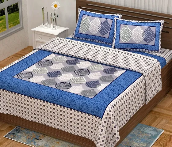 Cotton Double Bedsheets