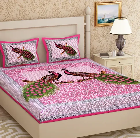 Cotton Double Bedsheets