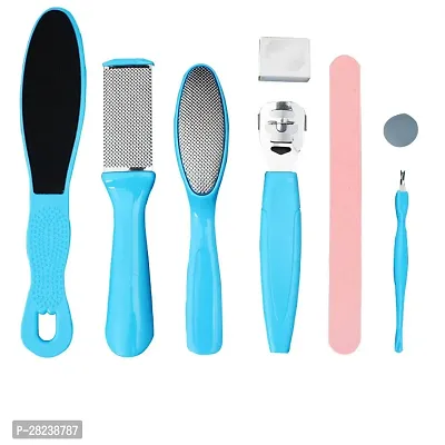 Pedicure Tools for Feet - 8 in 1 Pedicure Kit | Foot Scrubber for Dead Skin