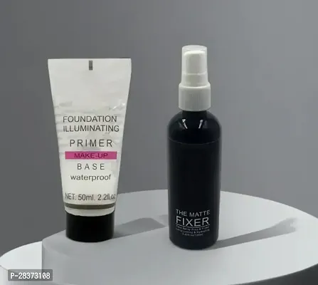 The Matte Makeup Fixer Spray and  Makeup Primer-thumb0