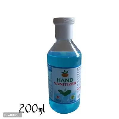 Goljyu Herbal 70% Iso Propyl Alcohol Liquid  Hand Rub Sanitizer 200ml Pack of 1-thumb0