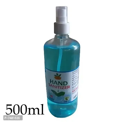 Goljyu Herbal 70% Iso Propyl Alcohol Liquid  Hand Rub Sanitizer 500ml each Pack of 1-thumb0