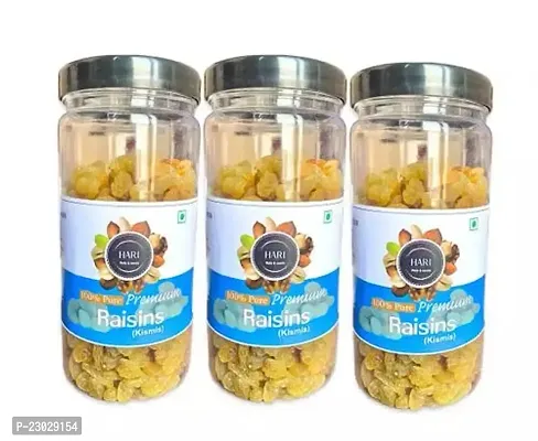 Dry Fruits Combo Pack Of Resins (Kismis) 600 Gm (3 X 200 G)-thumb0