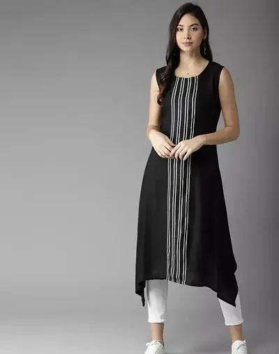 Trendy Crepe Kurta For Women