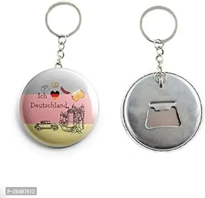 Designer Printed Key Chain-thumb0