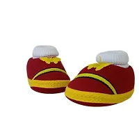 FF Supplier Baby Booties Comfortable, Breathable, Fancy, Attractive  Super Cute Booties with Laces for Your Little Princess  Prince 0-12 Months of Babies for All Seasons, Color - Brown-thumb3