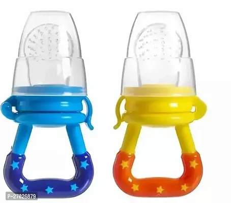 Pacifier/Nibbler for Baby||Silicone Fruit and Juice Feeder/Teether ||Kids Nipple Pacifier for Fruit Vegetable for 4-12 Months BPA-Free, Pack of 2