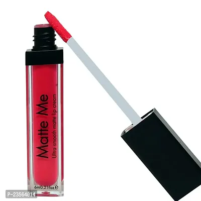 Long Lasting | Waterproof | Liquid Matte Lip Color (upto 12 hours Stay) (Maroon Colour 1 Lipstick) (Red Colour 1 Lipstick) (Pack Of 2)-thumb4