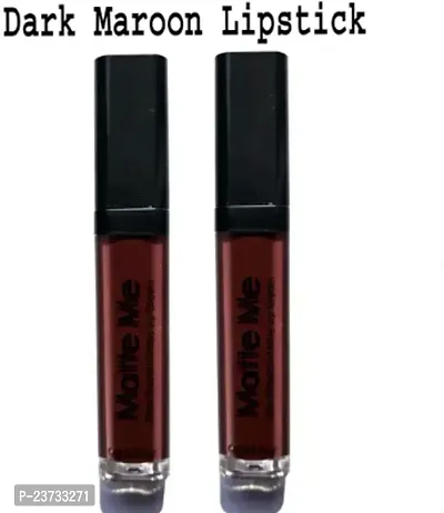 Matte Lipstick Dark Maroon Lipstick Lipstick Lipstick Set Pack Of 2