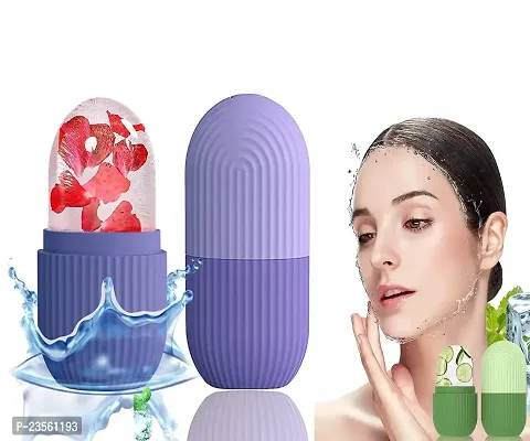 Ice Roller for Face, Ice Roller for Face Massager, Face Ice Roller to Enhance Skin Glow, Shrink  Tighten Pores, Reusable Facial Ice Roller Face Ice Treatment (Multicolor)