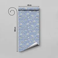 Self Adhesive Wallpapers (SweetDreams) Wall Stickers Extra Large (300x40cm) for Bedroom | Livingroom | Kitchen | Hall Etc-thumb1