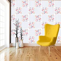 Self Adhesive Wallpapers (CollageFlower) Wall Stickers Extra Large (300x40cm) for Bedroom | Livingroom | Kitchen | Hall Etc-thumb2