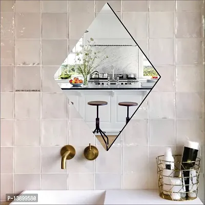 Self Adhesive Wall Mirror Stickers Big Size Frameless Mirror for Wall Stickers