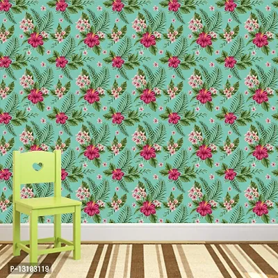 WALLWEAR - Self Adhesive Wallpaper For Walls And Wall Sticker For Home D&eacute;cor (GardenFlower) Extra Large Size (300x40cm) 3D Wall Papers For Bedroom, Livingroom, Kitchen, Hall, Office Etc Decorations-thumb3