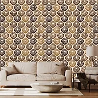 WALLWEAR - Self Adhesive Wallpaper For Walls And Wall Sticker For Home D&eacute;cor (Jalebi) Extra Large Size (300x40cm) 3D Wall Papers For Bedroom, Livingroom, Kitchen, Hall, Office Etc Decorations-thumb2