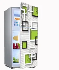 Self Adhesive Fridge Sticker Single/Double Door Full Size (160x60) Cm Fridge Stickers | Refrigerator Wall Stickers for Kitchen Decoration | Sticker for Fridge Door (BoxNBox)-thumb3