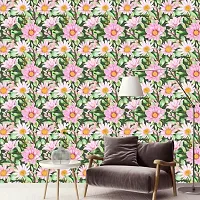 DeCorner - Self Adhesive Wallpaper for Walls (Phulwari) Extra Large Size (300x40) Cm Wall Stickers for Bedroom | Wall Stickers for Living Room | Wall Stickers for Kitchen | Pack of-1-thumb2