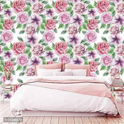 Stylish Fancy Designer Vinyl Self Adhesive Wallpaper Stickers For Home Decoration Big Size 300x40 Cm Wall Stickers For Wall-thumb4