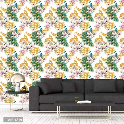 DeCorner - Self Adhesive Wallpaper for Walls (LotusMor) Extra Large Size (300x40) Cm Wall Stickers for Bedroom | Wall Stickers for Living Room | Wall Stickers for Kitchen | Pack of-1-thumb3