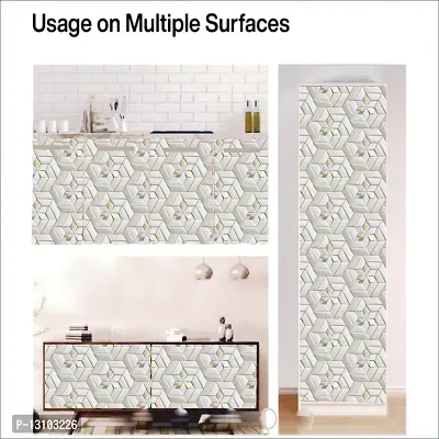 WALLWEAR - Self Adhesive Wallpaper For Walls And Wall Sticker For Home D&eacute;cor (Mitsu) Extra Large Size (300x40cm) 3D Wall Papers For Bedroom, Livingroom, Kitchen, Hall, Office Etc Decorations-thumb5