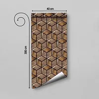 Self Adhesive Wallpapers (3DBox) Wall Stickers Extra Large (300x40cm) for Bedroom | Livingroom | Kitchen | Hall Etc-thumb1