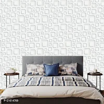 DeCorner - Self Adhesive Wallpaper for Walls (3DSquare) Extra Large Size (300x40) Cm Wall Stickers for Bedroom | Wall Stickers for Living Room | Wall Stickers for Kitchen | Pack of-1-thumb5