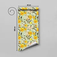 DeCorner - Self Adhesive Wallpaper for Walls (Bellflower) Extra Large Size (300x40) Cm Wall Stickers for Bedroom | Wall Stickers for Living Room | Wall Stickers for Kitchen | Pack of-1-thumb1