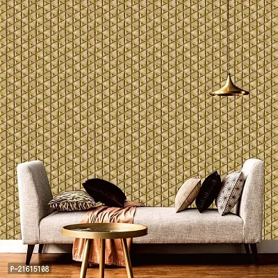 DeCorner - Self Adhesive Wallpaper for Walls (GoldenTikona) Extra Large Size (300x40) Cm Wall Stickers for Bedroom | Wall Stickers for Living Room | Wall Stickers for Kitchen | Pack of-1-thumb5