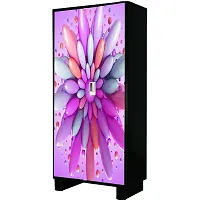 Self Adhesive Almirah Stickers, Wall Stickers, Decorative Sticker Wallpaper for Home Wardrobe Doors (CadburyGemsAlmira) PVC Vinyl Size Large (39 x 84 Inch)-thumb3