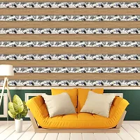 Self Adhesive Wallpapers (MarbleShelf) Wall Stickers Extra Large (300x40cm) for Bedroom | Livingroom | Kitchen | Hall Etc-thumb3