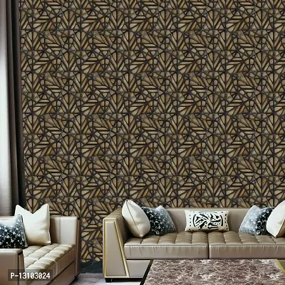 WALLWEAR - Self Adhesive Wallpaper For Walls And Wall Sticker For Home D&eacute;cor (BrownJangla) Extra Large Size (300x40cm) 3D Wall Papers For Bedroom, Livingroom, Kitchen, Hall, Office Etc Decorations-thumb3