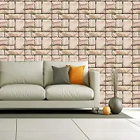 DeCorner - Self Adhesive Wallpaper for Walls (BigStoneGrass) Extra Large Size (300x40) Cm Wall Stickers for Bedroom | Wall Stickers for Living Room | Wall Stickers for Kitchen | Pack of-1-thumb1