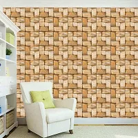 WALLWEAR - Self Adhesive Wallpaper For Walls And Wall Sticker For Home D&eacute;cor (ModernBrick) Extra Large Size (300x40cm) 3D Wall Papers For Bedroom, Livingroom, Kitchen, Hall, Office Etc Decorations-thumb3