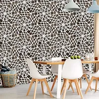 DeCorner - Self Adhesive Wallpaper for Walls (WhiteSpiderTrap) Extra Large Size (300x40) Cm Wall Stickers for Bedroom | Wall Stickers for Living Room | Wall Stickers for Kitchen | Pack of-1-thumb2