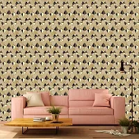 WALLWEAR - Self Adhesive Wallpaper For Walls And Wall Sticker For Home D&eacute;cor (GoldPyramite) Extra Large Size (300x40cm) 3D Wall Papers For Bedroom, Livingroom, Kitchen, Hall, Office Etc Decorations-thumb3